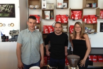 Barista tanfolyamon Pálvölgyi Krisztiánnal